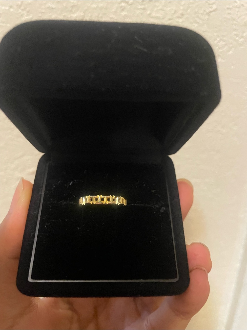 Tiffany & Co. T True Narrow 18k yellow gold ring